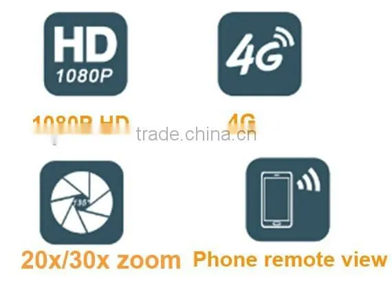New Full HD 1080P vehicle PTZ Camera 4G wifi GPS vehicle mobile dvr Ptz Speed Dome camera
