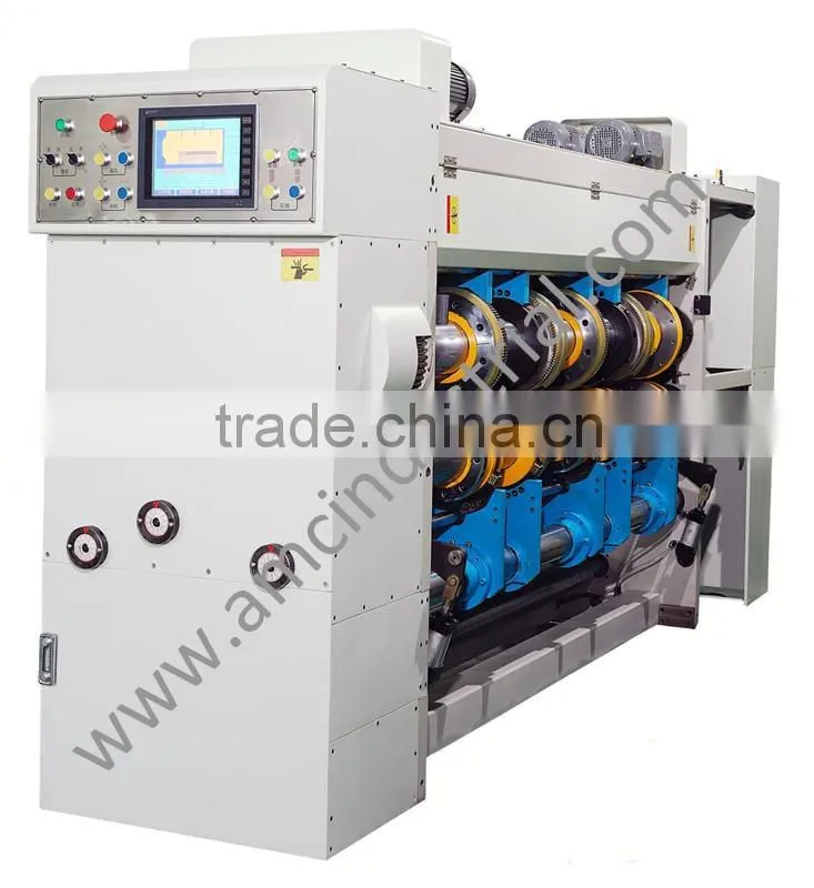 Flexo Printer Slotter with Folder Gluer Counter Ejector