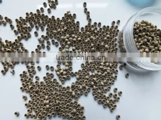 nano ring for hair extensions small beads nano rings hair extension tools 2.5*1.5*1.6mm