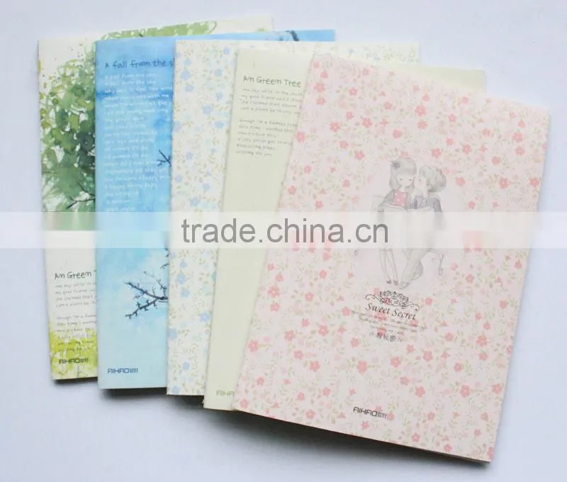ECO Hardcover stitch bound notebook for school/office