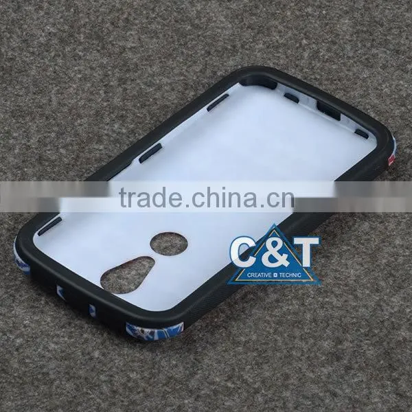 C&T Cute Love Pattern Design For Motorola Moto G 2nd Generation Case