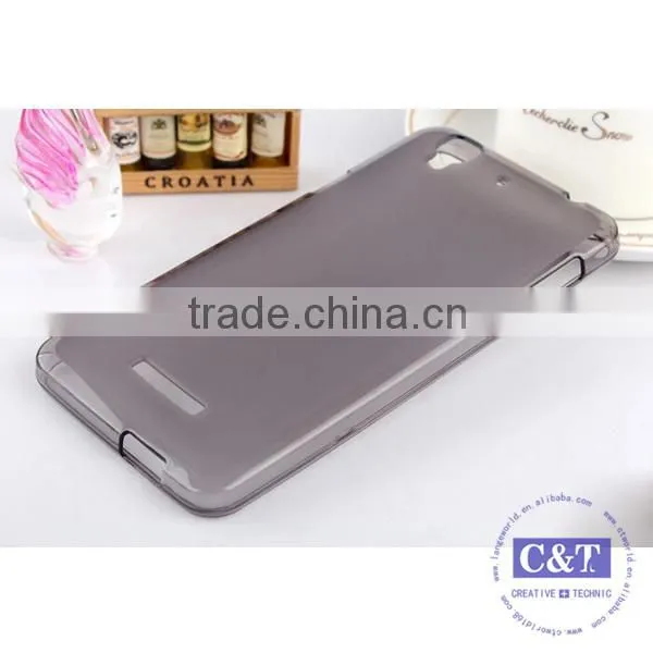 C&T Customized transparent soft tpu cover case for Micromax Yu Yureka