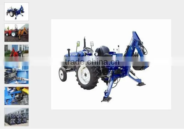 garden machinery perfect/cheap Agricultural machinery backhoe tractor attachment for sale
