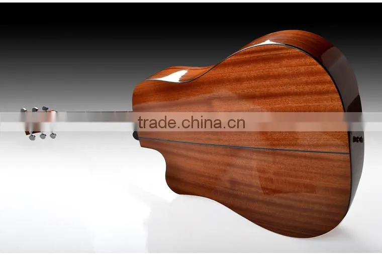 Best quality acoustic guitar OEM factory