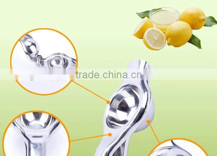 Home Kitchen Stainless Steel Lemon Squeezer Manual Juicer Thicken Fruit Lemon Juicer Presser Novel Fruit Juice Tool Reamers
