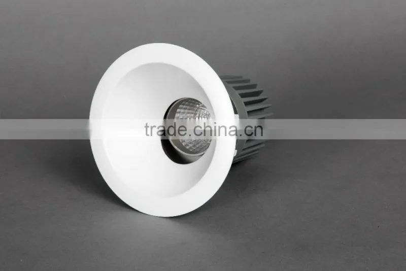 9W 10W cob led downlight for hotel by zhongshan supplier