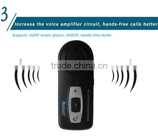 Hot-selling car bluetooth handsfree kit with good quality and price