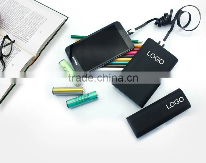 Universal Battery Double USB Ports 3.7V 18650 Power Bank Backup Power Best for Travel