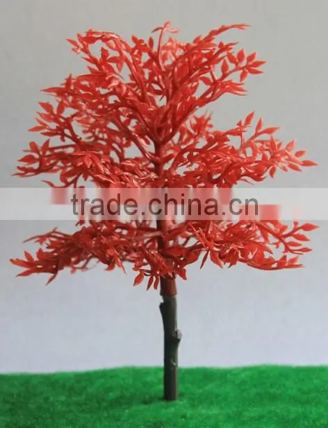3D miniature plastic model tree, brown tree , T012-160C,plastic model tree, miniature scale model tree