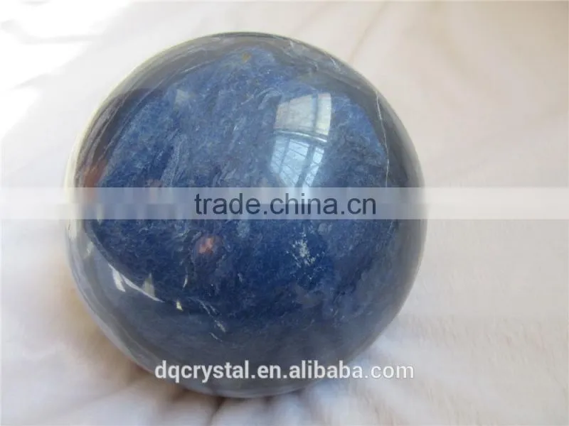 2015 new arrival factory direct rough blue aventurine stone ball for Healing