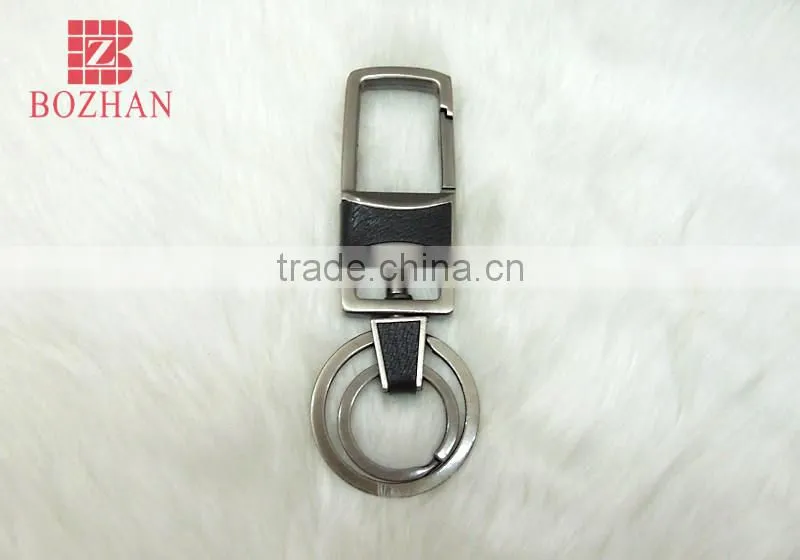 Big size gentleman metal carabiner keychain
