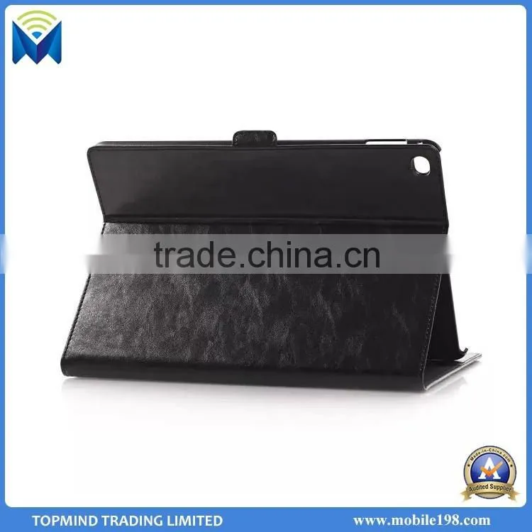High Quality Folio Leather Case for iPad Pro, Magnetic Buckle Back Case Cover for iPad Pro