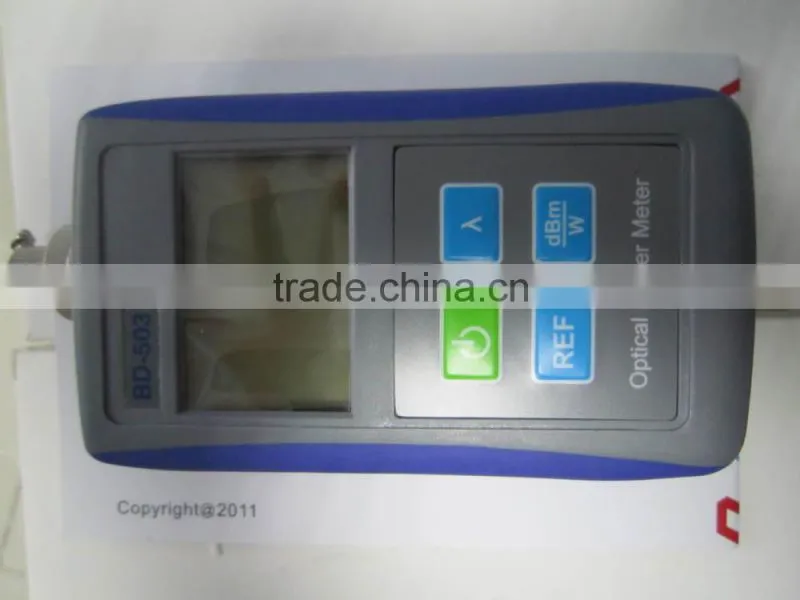 Handheld fibra optica power meter optical fiber tester meter