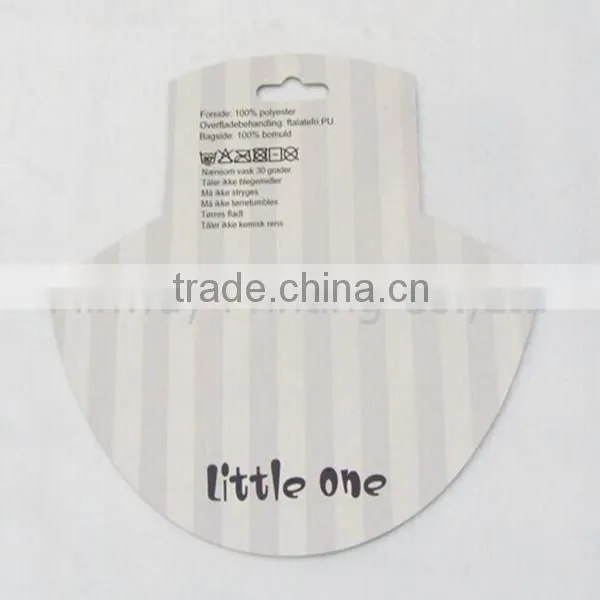 Cheapest price for paper garment hang tag with string