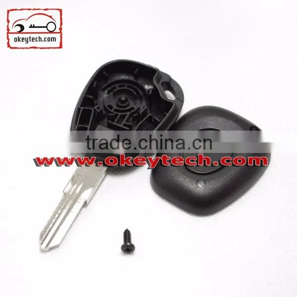 High Quatity Renault transponder chip key case for 1 button no logo 207 VA blankfor Renault Scenic Clio Car Key romote key shell