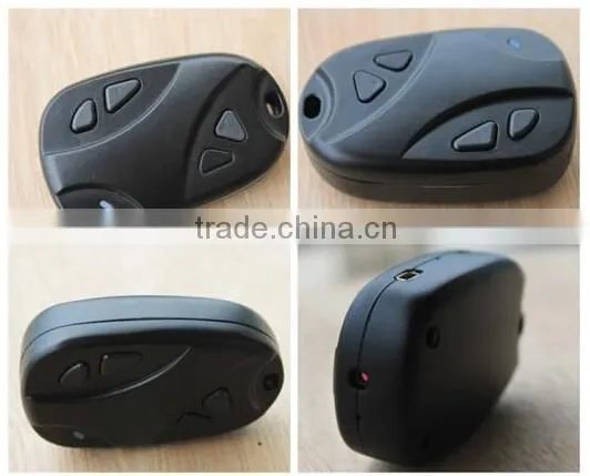 The new ultra-widescreen 1080P H264 wide angle without distortion dynamic all-metal casing car key camera