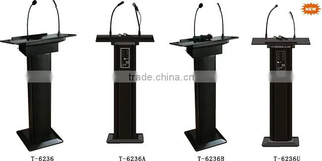 T-6236B Modern All-in-one Design cheap church podium