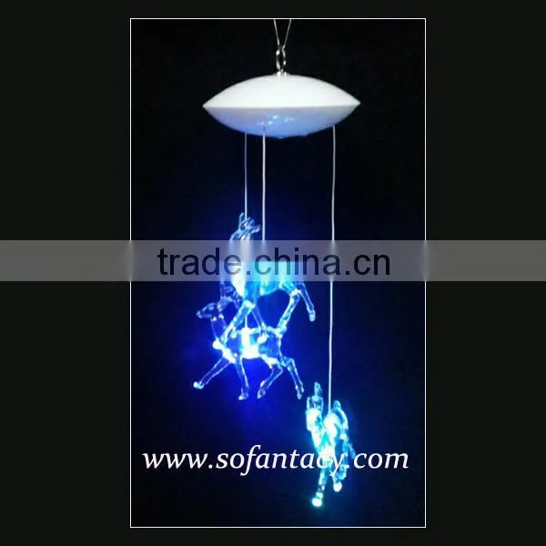 christmas led angel decoration light on the window angel shape decoration light