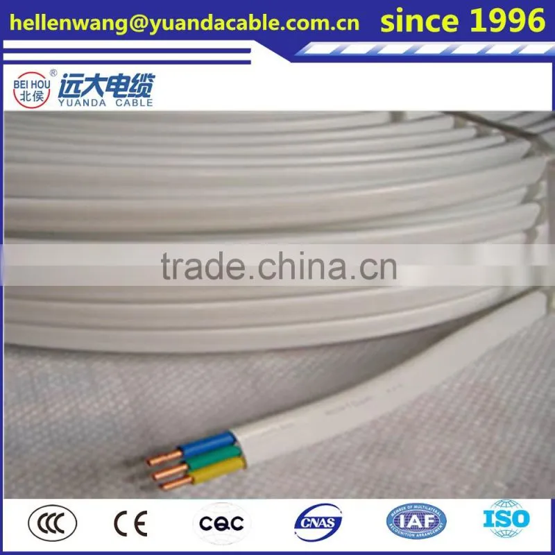 Best quality 0.6/1KV 4*240+1*120mm2 copper conductor power cable XLPE/PVC cable flat wire power cable