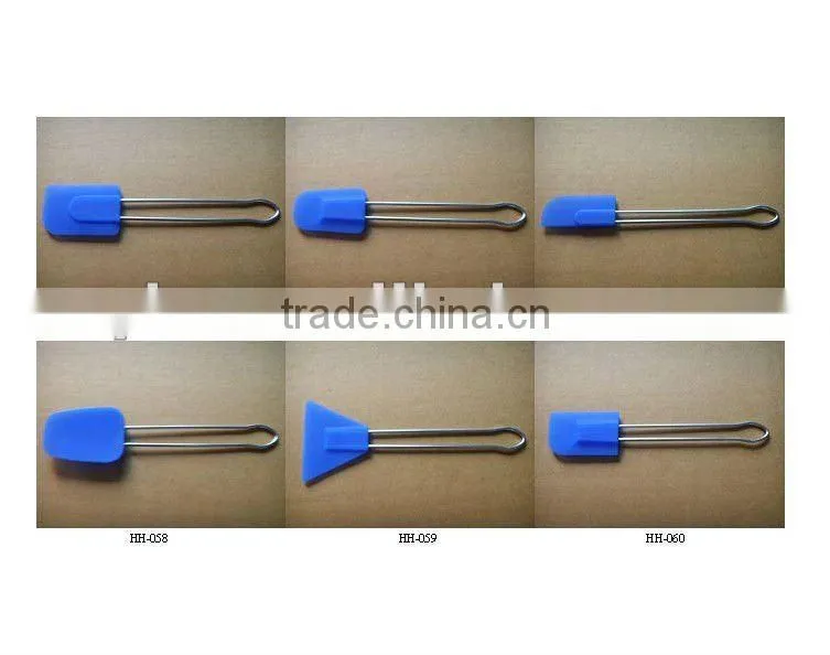 Silicone spatula with stainless steel handles YHR-SSP003