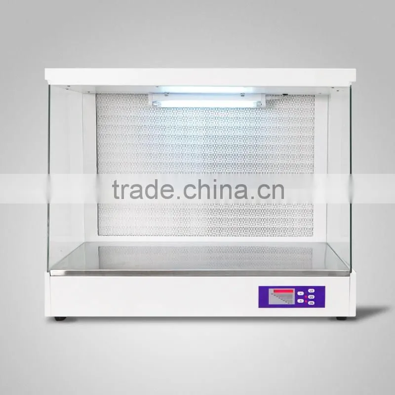 Class 100 laboratory mini table style horizontal laminar air hood/laminar airflow cabinet