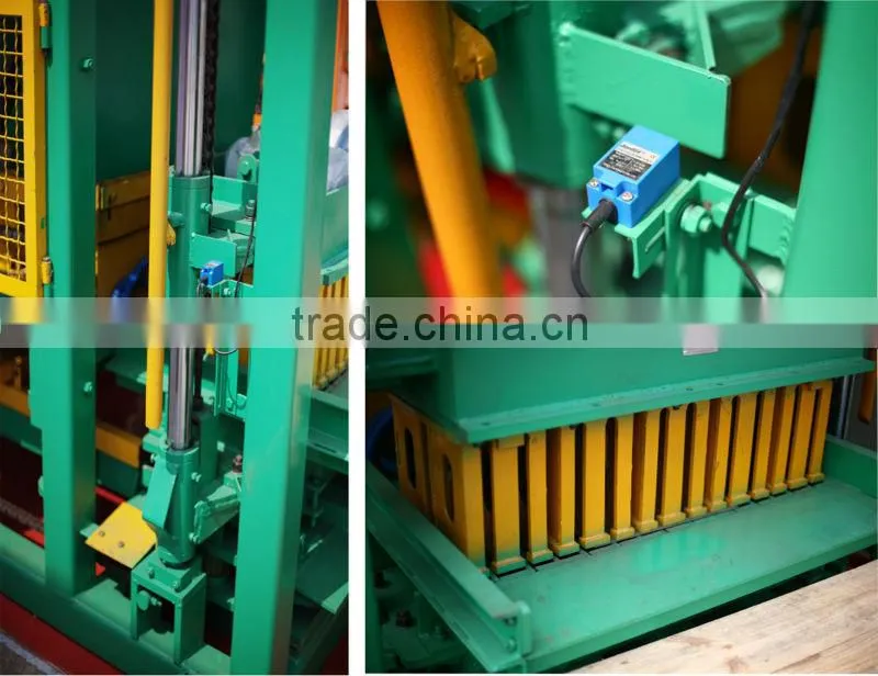 Block making machine QTJ5-20 concrete hollow brick maker