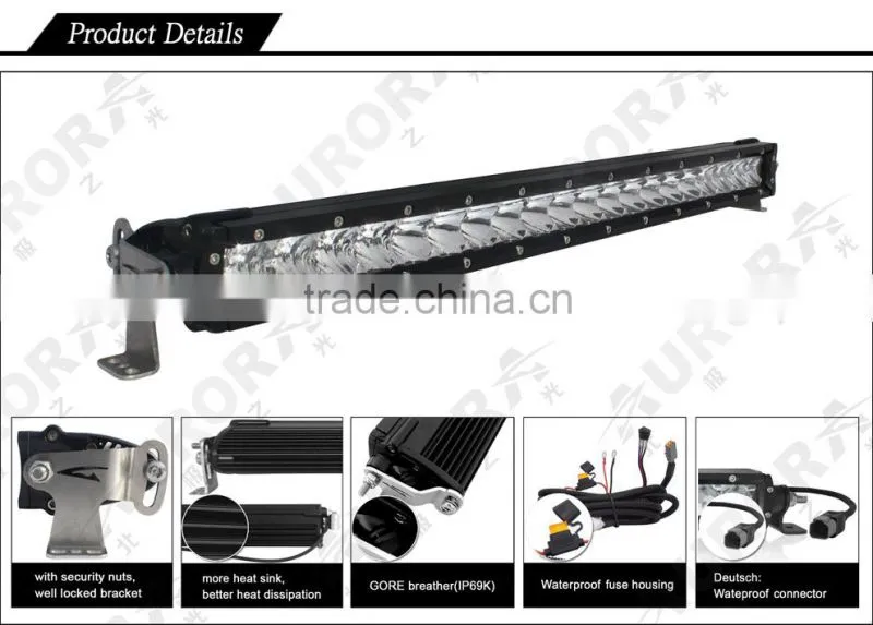 ARORA RoHS,E-Mark 2inch work light led with atv motorcycle atv