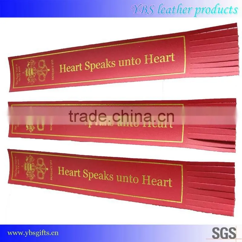Wholesale Factory Price Faux Leather Bookmark