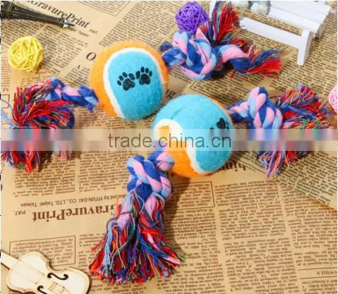 Dog Rope Toy Knots Rope Dog Toy Puppy Pet Chew Durable Toys