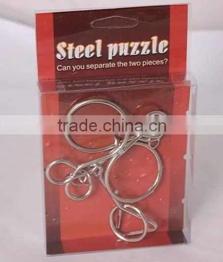 New fashion intelligence toy steel puzzle / magic toys puzzles / flexible puzzle toy