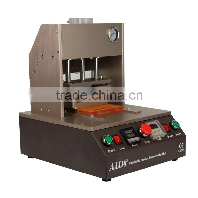 Professional Frame Automatic Laminator Hot Pressure Bracket Laminating Machine A558A for iPhone Screen Bezel for iphone 4 4s 5 5