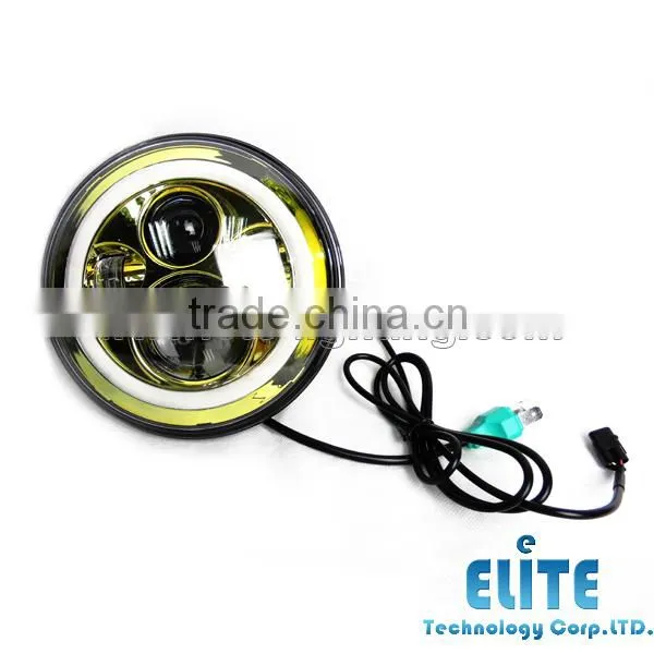7" round led sealed beam replacement of jeep led headlight for harley