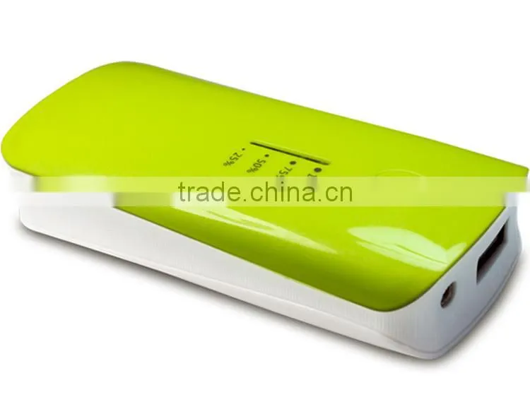 Hot Selling The Best quality multi-color Portable Gift Power Bank 5200mah and Small and exquisite delicate