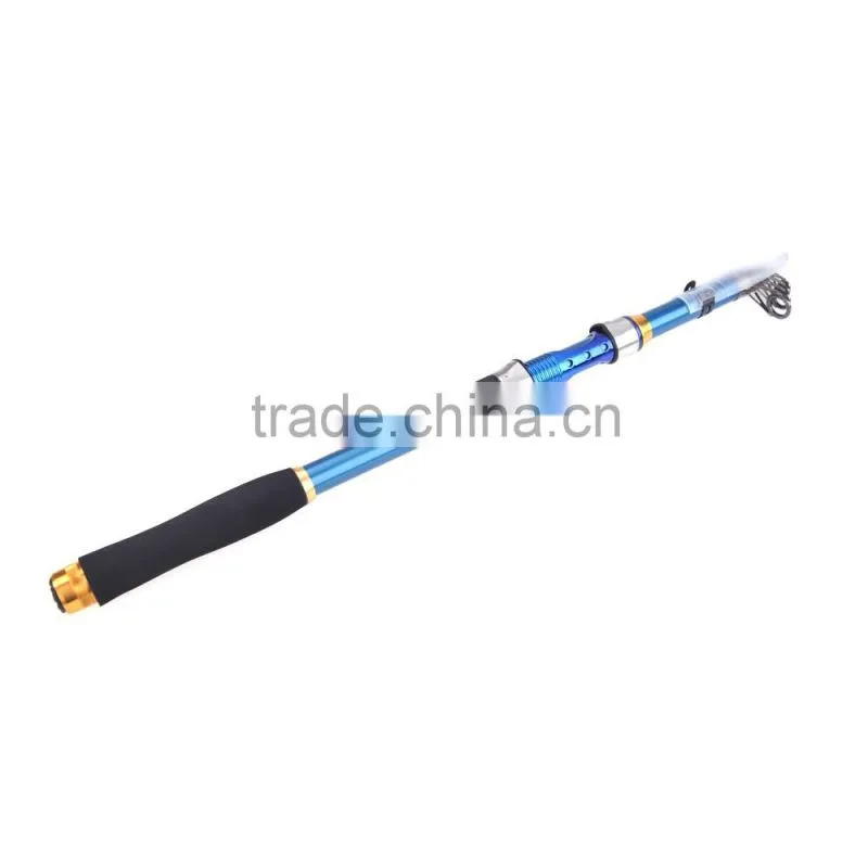 2.4M 7.87FT Telescopic Fishing Rod Tackle Travel Spinning Fishing Pole