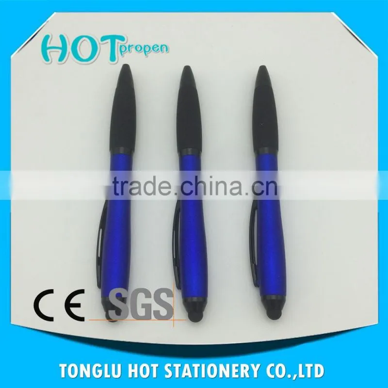 black parts metal clil stylus touch ball pen for gift and computer