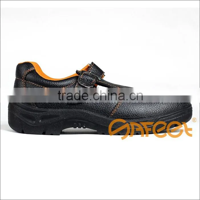 Low-cut buffalo leather steel toe cap sandal safety shoes dielectric safety shoes labour shoes with composite toe cap (SA-5101)