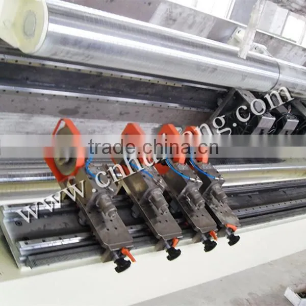 Paper making machine paper slitting rewinding machine