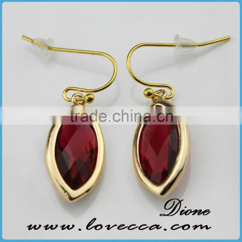 Light blue Color Teardrop Earring Jewelry for Women beautiful simple earring jewelry