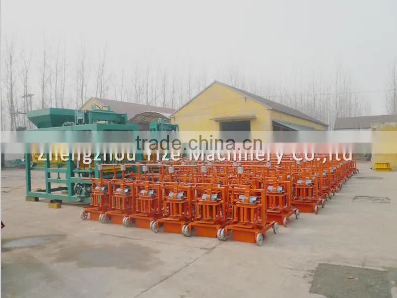 Mini hollow brick Block Making Machine / concrete cement brick maker machines