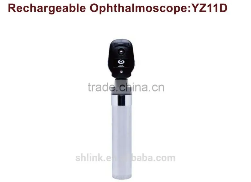 hot sale ophthalmic YZ11D rechargeable ophthalmoscope