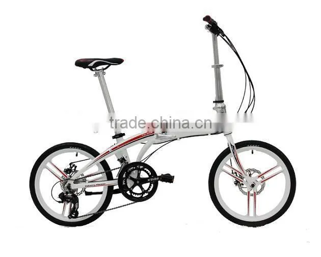 Small wheel folding bicycle bicyclelying