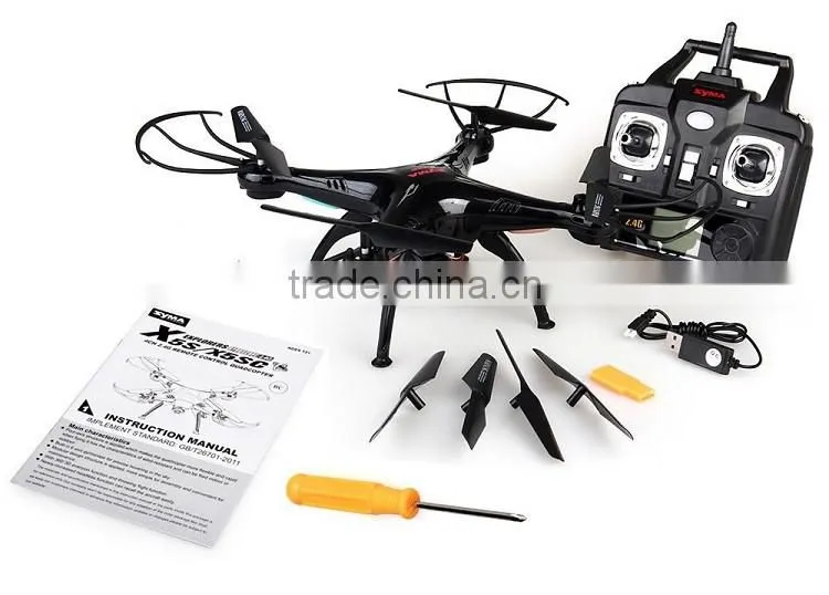 China wholesale hot sale remote control Syma X5sc with 4 Channel Built-in 4 Axis Rc drone Helicopter With Camera