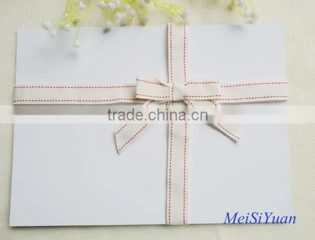 China wholesales decorative cross satin packing ribbon bow /gift packing ribbon bow/cross ribbon bow