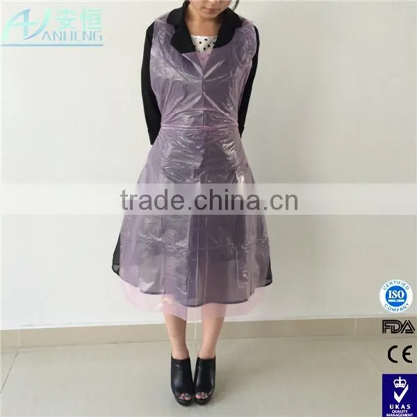 Garden household use colorful disposable full body aprons
