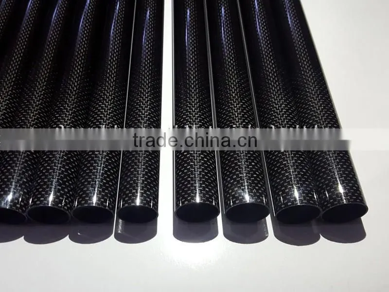 3K weave Carbon Fiber Tube, 20mm outer diameter tube
