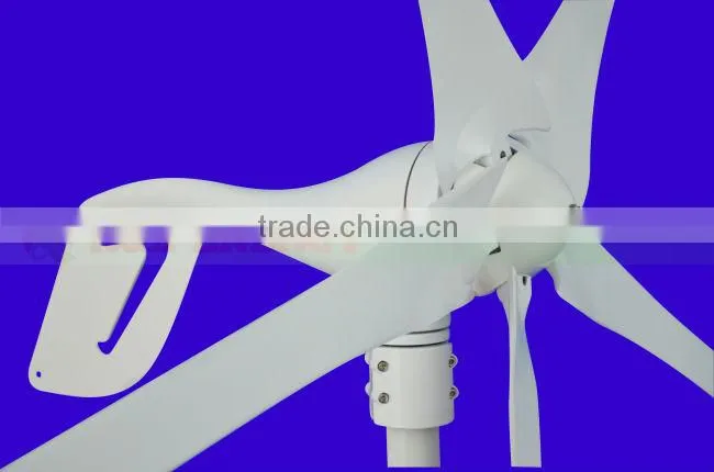 Micro wind generator, combine with wind/solar hybrid controller.