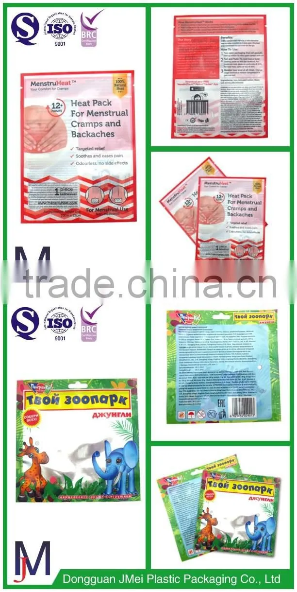 Hot Customized plastic bag Wholesale Laminated Material/plastic sealing bag with zipper for snack food