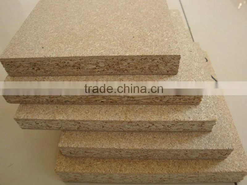 Plain particle board with high quality