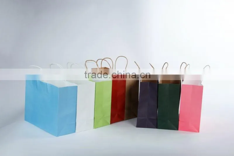 Cheap wholesale vintage shopping paper bag design