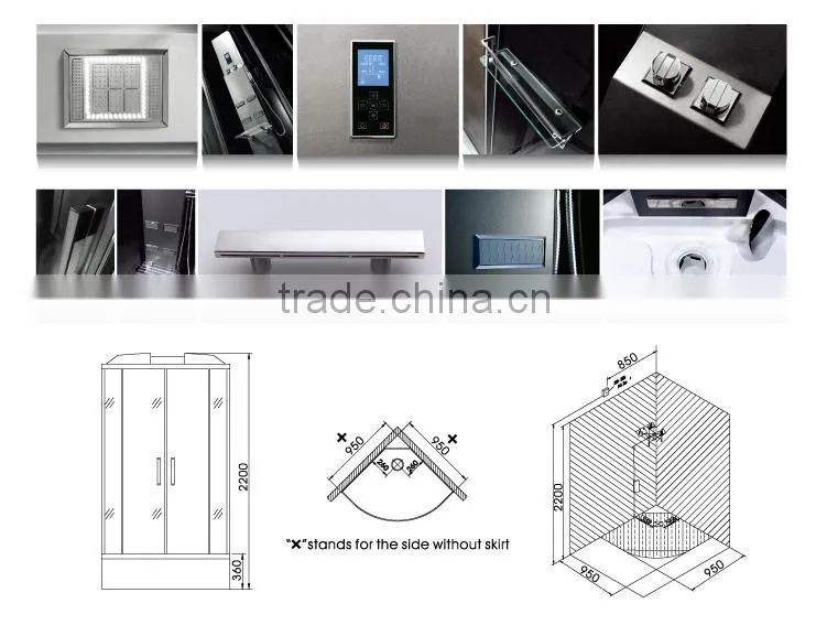 CRW AE031 CE Cheap Shower Cabin